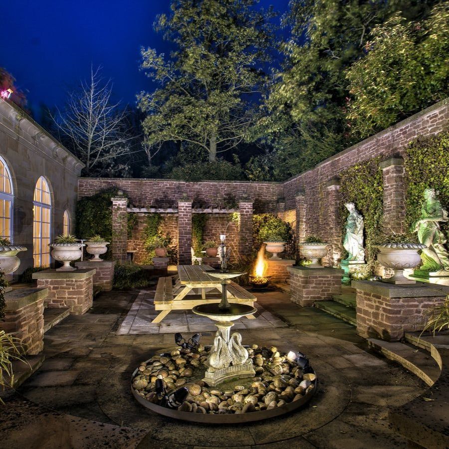 outside garden