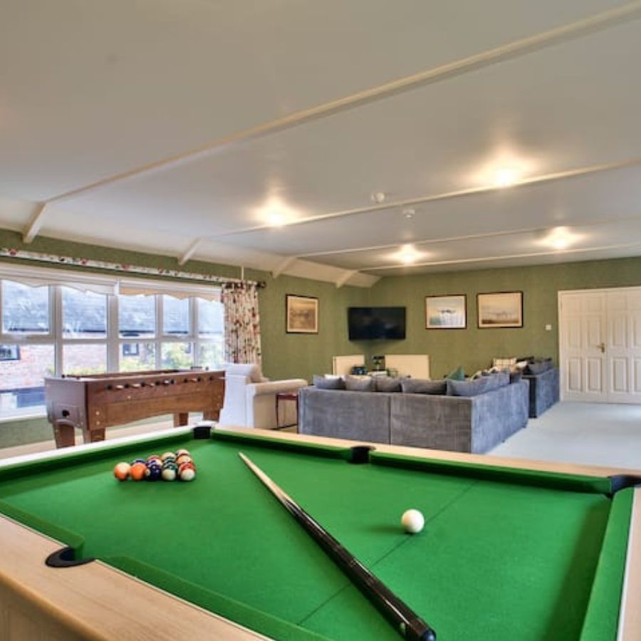 snooker table